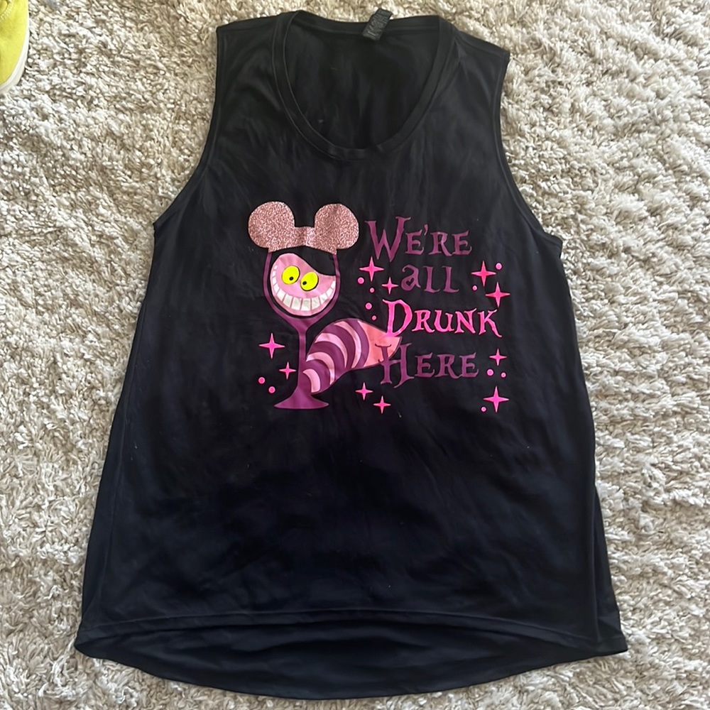 Disney Epcot Food & Wine Cheshire Cat Shirt Custom Made